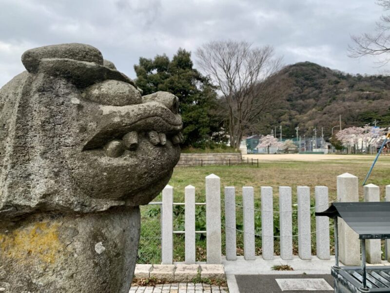 気比神宮土公の狛犬