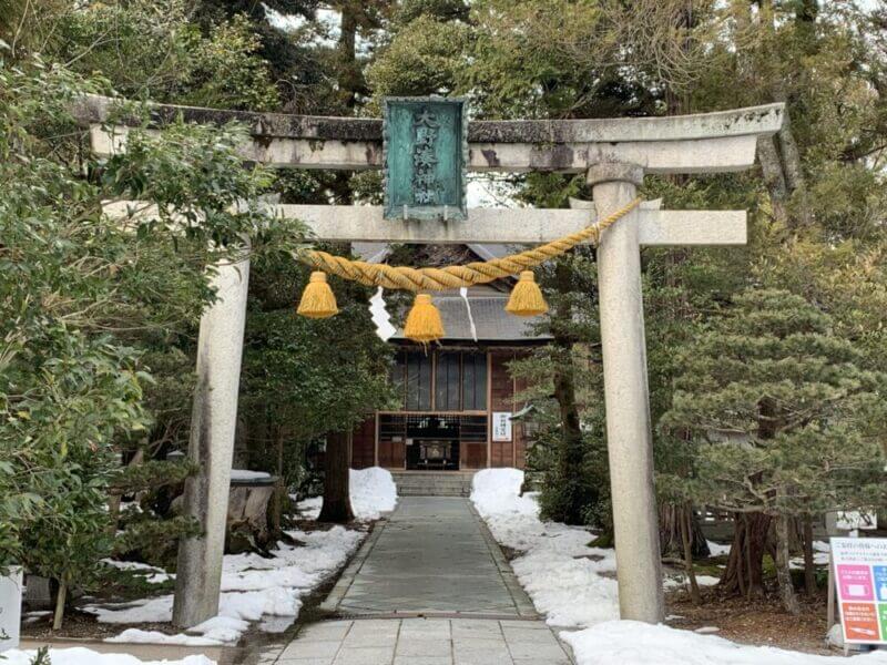 大野湊神社の鳥居