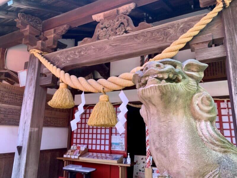 浅野川神社の狛犬