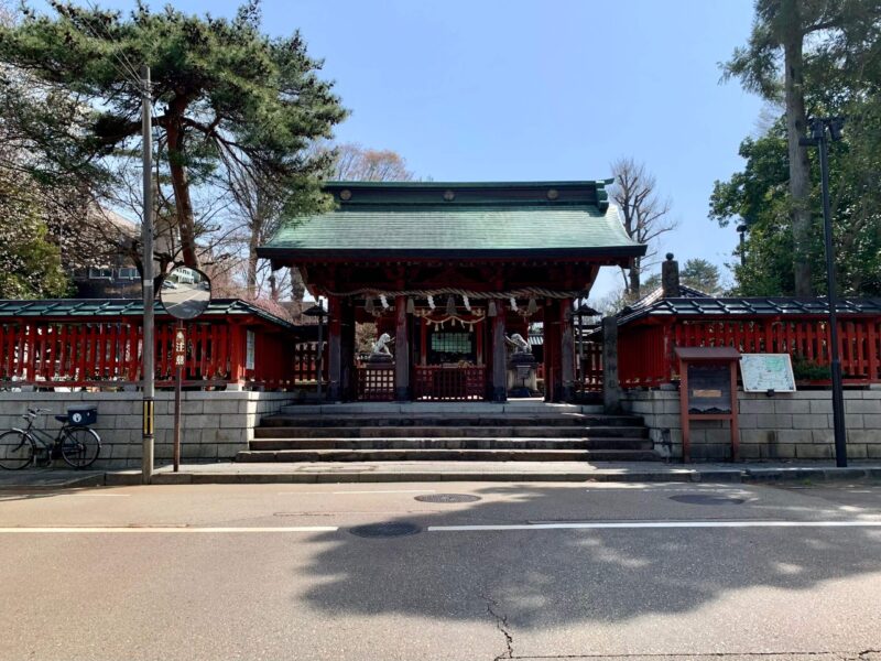 尾崎神社の神門