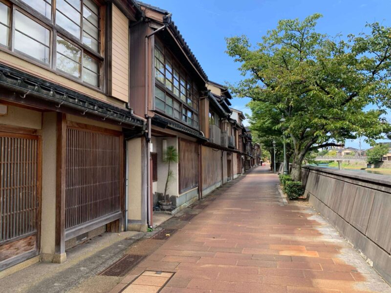 主計町茶屋街の風景