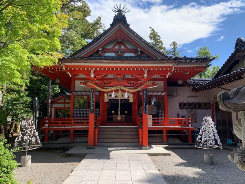 金澤神社の社殿