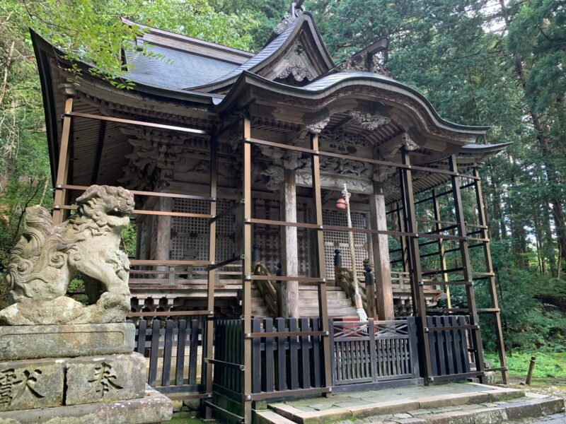 平泉寺白山神社の本社