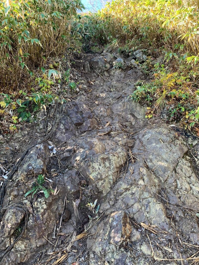 荒島岳のもちが壁